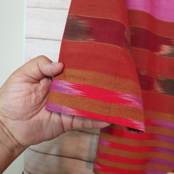 VTG Maurizio Ramini Blazer Jacket Womens Size M Aztec One Button Padded Shoulder - Picture 4 of 14